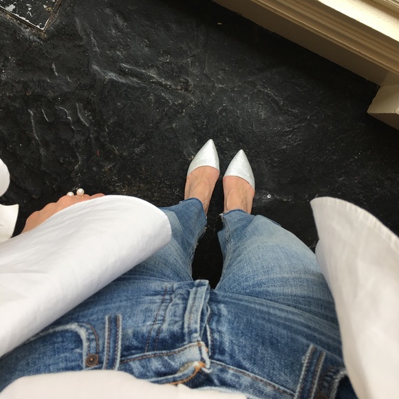 Sweet Girl Silver Heels - Picture 2 of 6